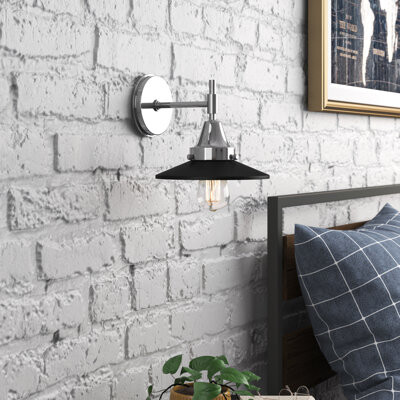 Steelside™ Gayle 1 - Light Dimmable Arm Sconces