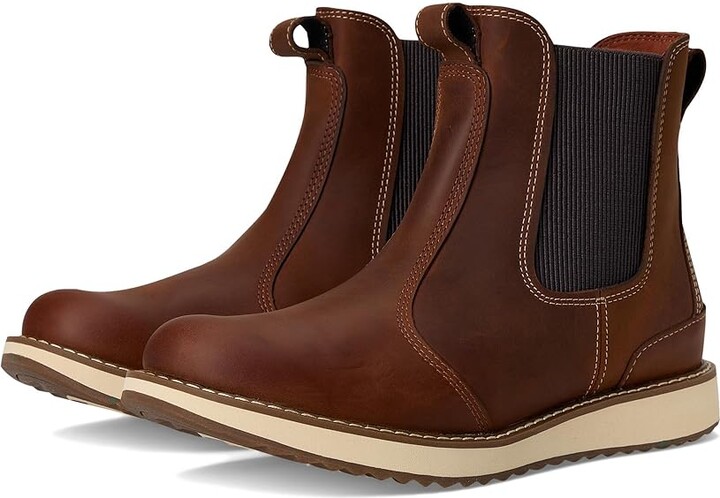 L.L. Bean Stonington Chelsea Boot Leather Men's Boots Oakwood 1 : 11 D - Medium