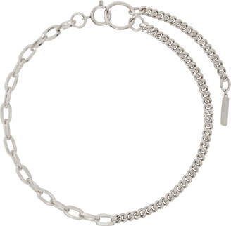 Justine Clenquet Silver Hari Choker - ShopStyle Necklaces