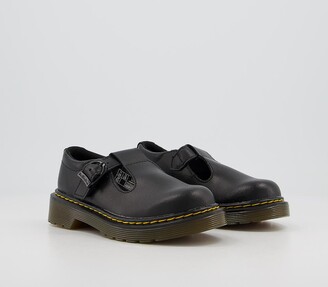 Dr. Martens Polley Mary Jane Junior Shoes Black - ShopStyle