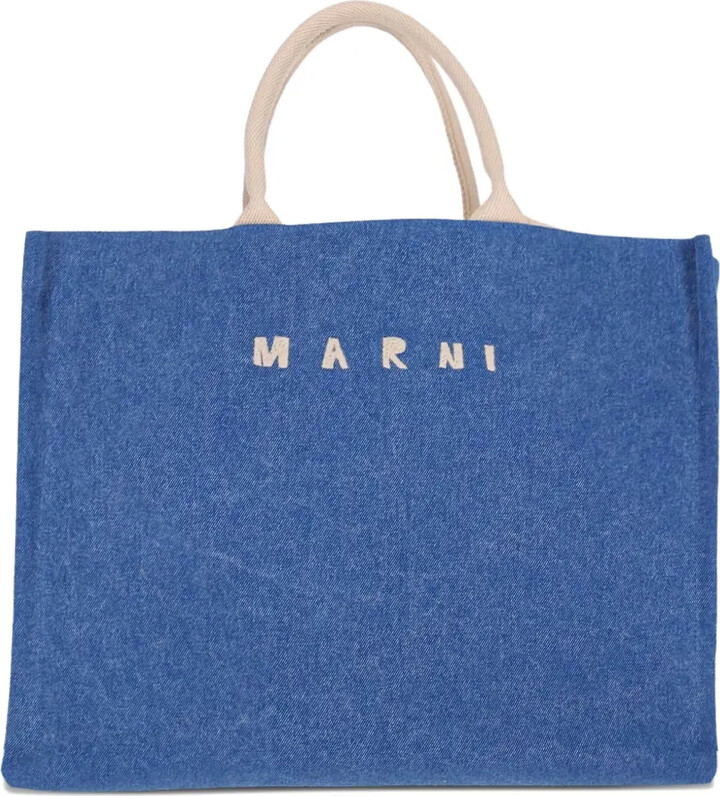 Marni Logo-Detail Tote Bag