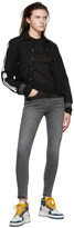 Thumbnail for your product : Amiri Grey Contrast Jeans