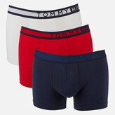 Thumbnail for your product : Tommy Hilfiger Men's 3-Pack Statement Waistband Trunks
