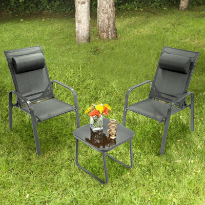 Latitude Run Tionni Patio Dining Armchair