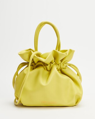 Poppy Lissiman Women's Yellow Cross-body bags - Denny Drawstring Bag - Size One Size at The Iconic