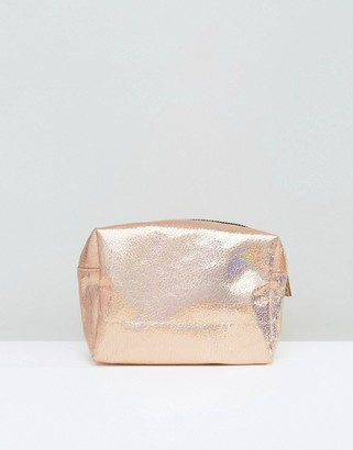 ASOS Lifestyle Soft Hologram Make Up Bag
