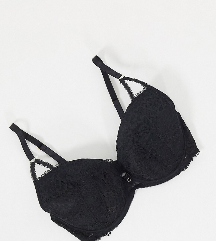 Ann Summers Sexy Curve Lace Plunge Bra In Black Shopstyle Lingerie 