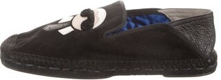 Fendi Suede Patterned Espadrilles