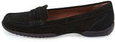 Thumbnail for your product : Donald J Pliner Vegga Perforated Suede Loafer, Black