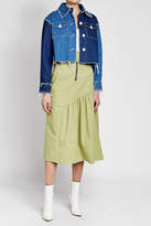 Thumbnail for your product : Rejina Pyo Bonnie Cotton Midi Skirt