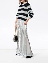 Thumbnail for your product : Jonathan Simkhai Striped Flared Trousers