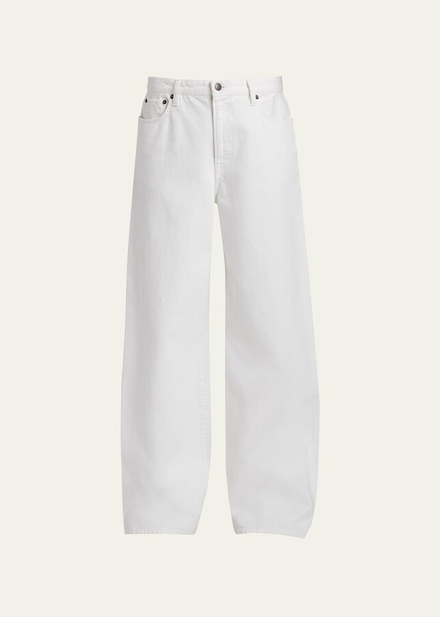 The Row White Women's Jeans | Shop the world's largest collection 