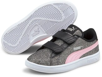 puma pink glitter sneakers