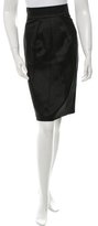 Thumbnail for your product : Martin Grant Knee-Length Silk Skirt w/ Tags