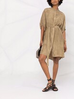 Thumbnail for your product : Dondup Belted Shirt Dress