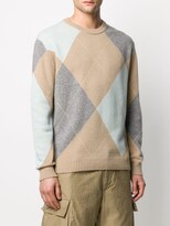 Thumbnail for your product : Pringle Argyle Round Neck Jumper