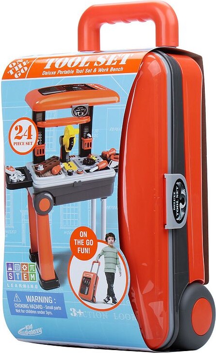 Kid Galaxy On the Go Carry On Suitcase & Tool Set