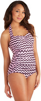 Thumbnail for your product : Esther Williams Bathing Beauty One-Piece Swimsuit in Pink Chevron