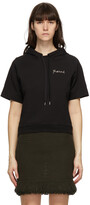 Thumbnail for your product : Marni Black Short Sleeve Hoodie