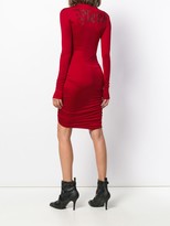 Thumbnail for your product : Philipp Plein Ruched Mini Dress