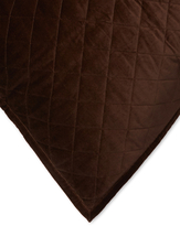 Thumbnail for your product : Ann Gish Quilted Velvet Coverlet