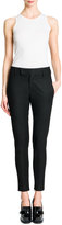 Thumbnail for your product : Jil Sander Tab-Front Zipper-Cuff Slim Pants