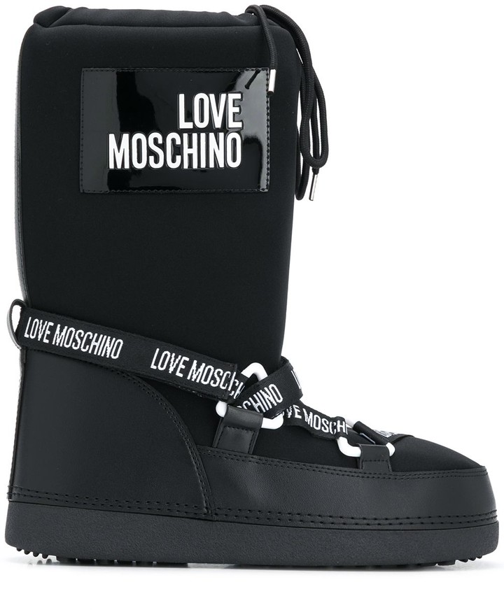 moschino winter boots
