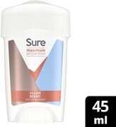 Thumbnail for your product : Sure Maximum Protection Stick Clean Scent 45ml