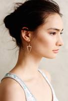 Thumbnail for your product : Anthropologie White/Space Triangle Hoops