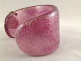 Thumbnail for your product : Gucci Glittered Pink Lucite Cuff Bracelet