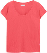 Thumbnail for your product : Velvet by Graham & Spencer Katie Slub Cotton-jersey T-shirt