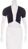 Thumbnail for your product : Giambattista Valli Cropped Cashmere Cardigan