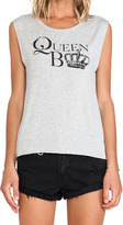 Thumbnail for your product : Feel The Piece x Tyler Jacobs Queen B Cut Off Tank