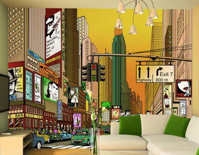 East Urban Home Pulsing City - NY 13' L x 122\