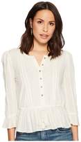 Thumbnail for your product : Lucky Brand Prairie Peplum Top Women's Clothing