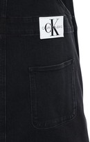 Thumbnail for your product : Calvin Klein Jeans Cotton Denim Mini Overalls