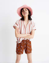 Thumbnail for your product : Madewell Drapey Pull-On Shorts in Warm Paisley