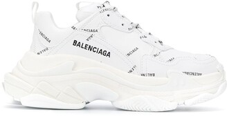 white shoes balenciaga