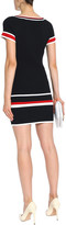 Thumbnail for your product : Raoul Ribbed Intarsia-knit Mini Dress