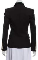 Thumbnail for your product : Balmain Double-Breasted Wool Blazer
