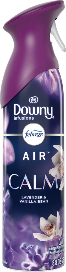 Febreze Air Freshener Spray, Odor-Fighting Room Spray, Downy Calm, 8.8oz