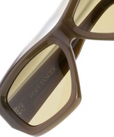 Thumbnail for your product : Port Tanger Green Kaswara Rectangle Sunglasses