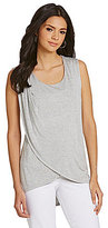 Thumbnail for your product : Gibson & Latimer Drape-Front Tank