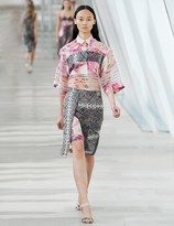 Thumbnail for your product : Preen by Thornton Bregazzi Peony Mix Tate Skirt