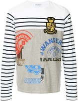 Thumbnail for your product : J.W.Anderson panelled Breton T-shirt