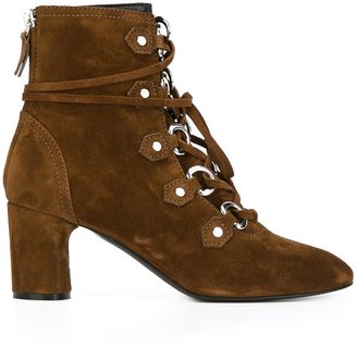 Casadei lace-up ankle boots