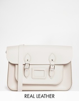 Thumbnail for your product : The Leather Satchel Company 14'' Cloud Cream Satchel