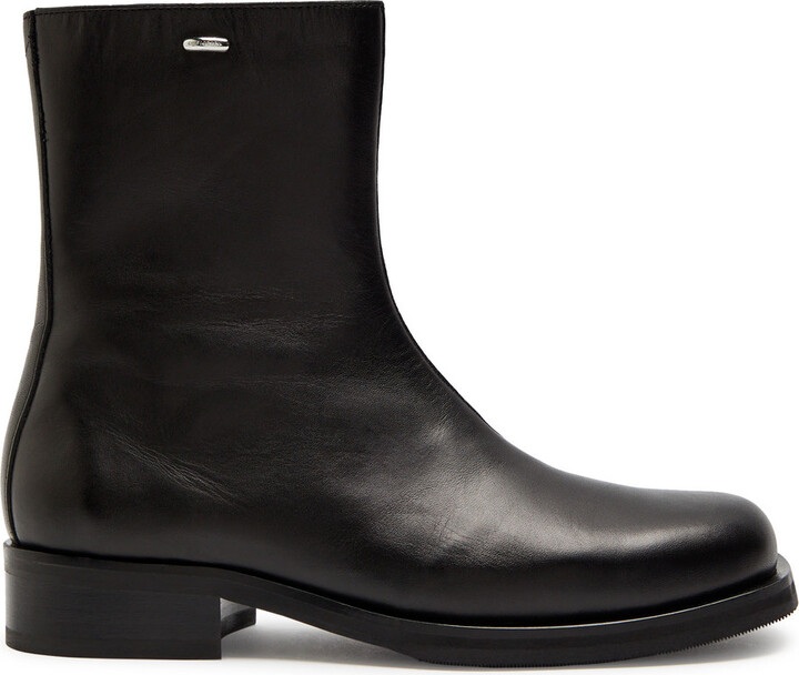 Our Legacy Camion Leather Ankle Boots