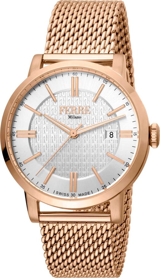 Ferré Milano Men's White dial Watch