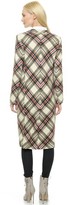 Thumbnail for your product : LAVEER Plaid Overcoat